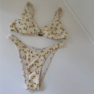 Abercrombie & Fitch Lemon Print Bikini
